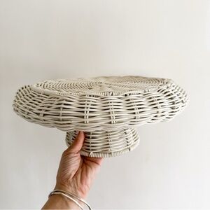 Wicker Plant Stand